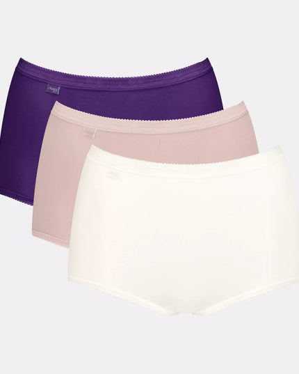 Sloggi Maxi-Slip 3er Pack Basic+ multiple colours