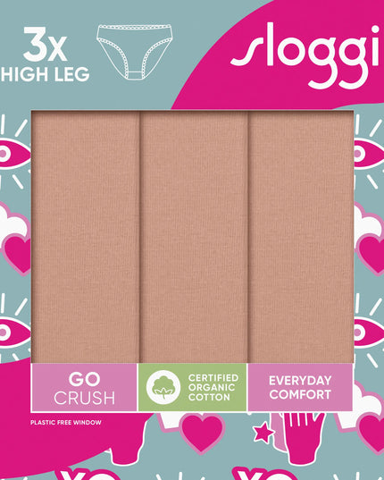 Sloggi High Leg 3er Pack Go Crush