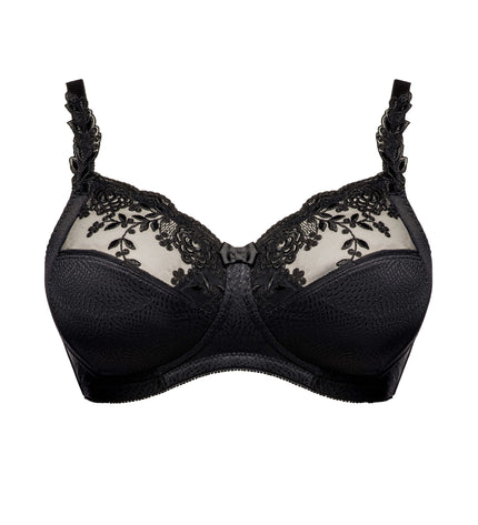 Ulla BH ohne Bügel Ella schwarz