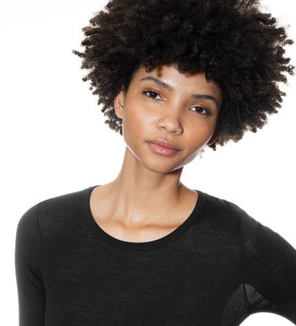 Mey langarm T-Shirt Wool Love