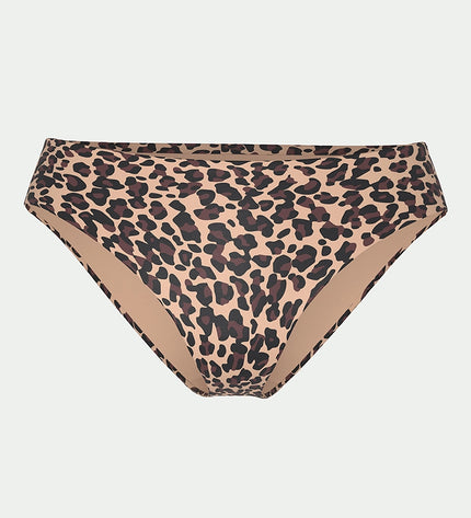 Mey Slip Invisibles Leo-Print cream tan