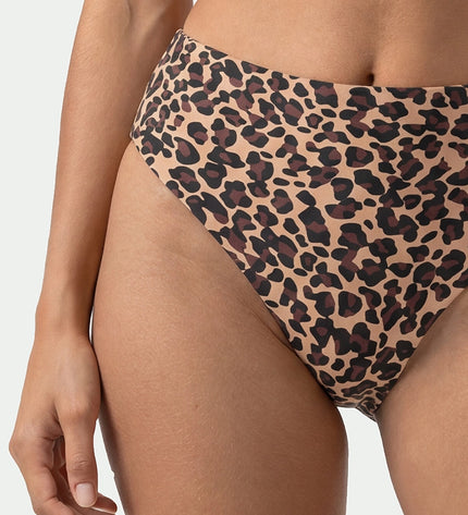 Mey String Invisibles Leo-Print cream tan