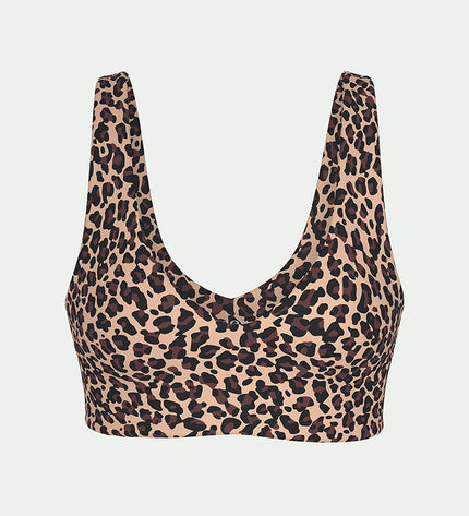 Mey Bustier ohne Bügel Invisibles Leo-Print cream tan