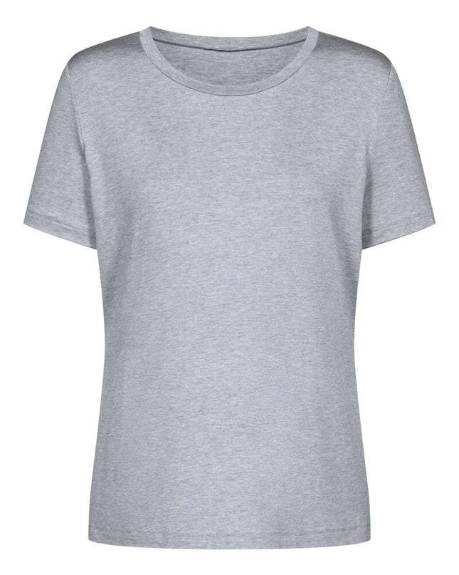 Mey Kurzarm Pyjama Oberteil Easy Night hellgrau