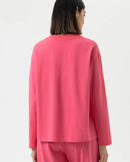 Mey Langarm Pyjama Oberteil Solid Love