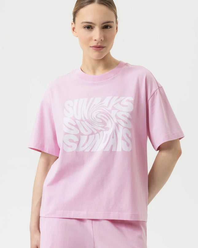 Mey Kurzarm Pyjama Oberteil Solid Love soft pink