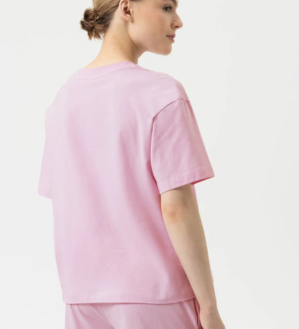 Mey Kurzarm Pyjama Oberteil Solid Love soft pink