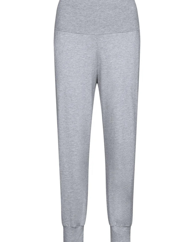 Mey knöchellange Pyjama Hose Easy Night hellgrau