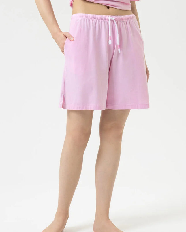 Mey Kurze Pyjama Hose Solid Love soft pink