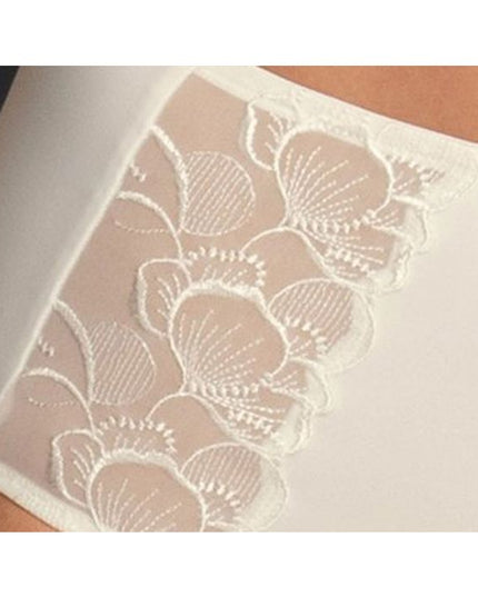 Slip a vita alta Rosa Faia Lucia, colore cristallo.