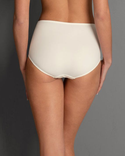 Slip a vita alta Rosa Faia Lucia, colore cristallo.