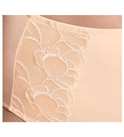 Slip a vita alta Rosa Faia Lucia, color cipria chiaro.