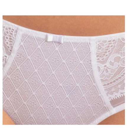 Rosa Faia Selma Taillenslip weiss