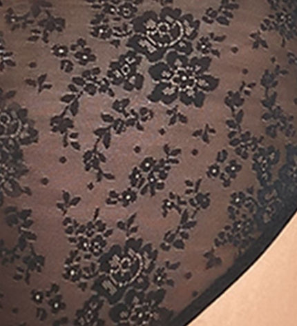 Rosa Faia Fleur Slip schwarz