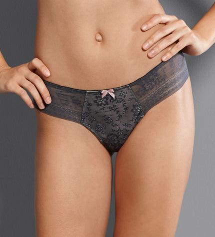 Rosa Faia Fleur String anthrazit