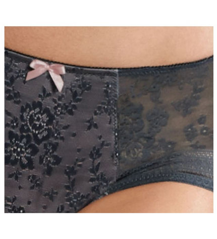 Rosa Faia Fleur Taillenslip anthrazit