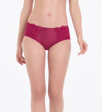 Anita Orely Taillenslip cherry red