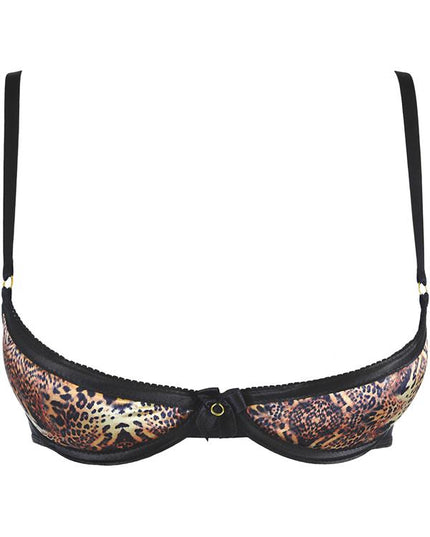 Axami Büstenhebe Hebe BH Leopard