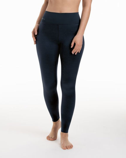 Anita Active lange Sporthose Massage blue iris