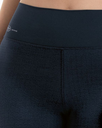 Anita Active lange Sporthose Massage blue iris