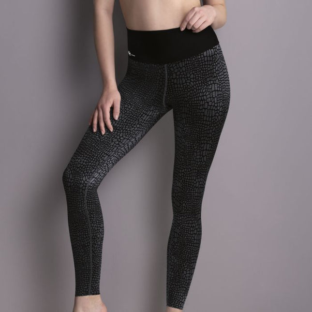 Anita Active lange Sporthose Massage orinoco
