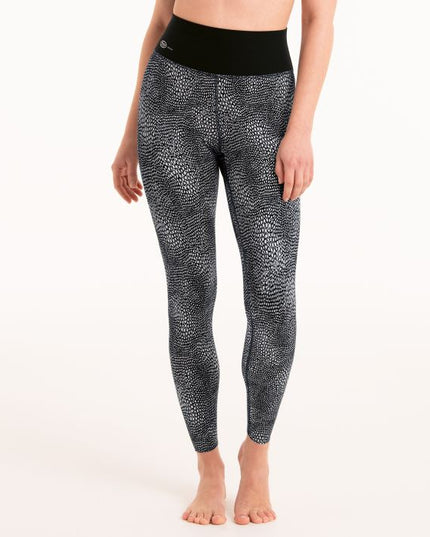 Anita Active lange Sporthose Massage bubble grey