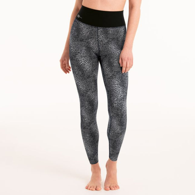 Anita Active lange Sporthose Massage bubble grey