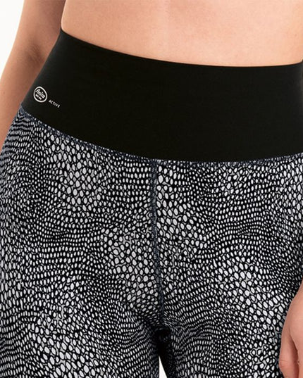 Anita Active lange Sporthose Massage bubble grey