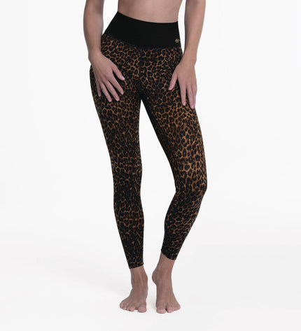 Anita Active lange Sporthose Massage gold cat