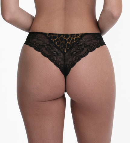 Anita LIZ String – Gold Cat