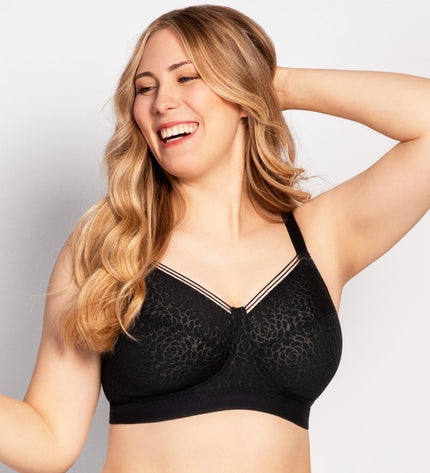 Ulla BH ohne Bügel Romy schwarz