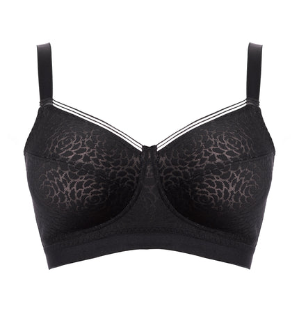 Ulla BH ohne Bügel Romy schwarz