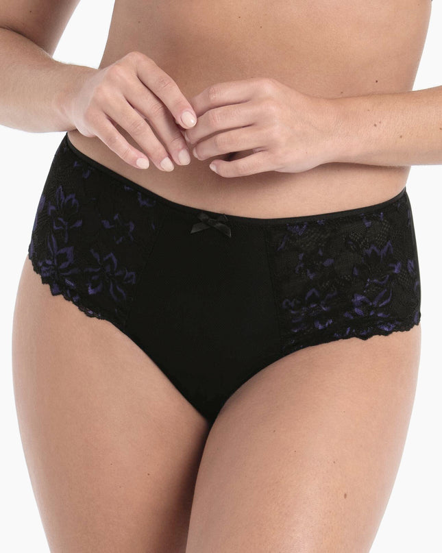 Rosa Faia Taillenslip+ Suzette schwarz