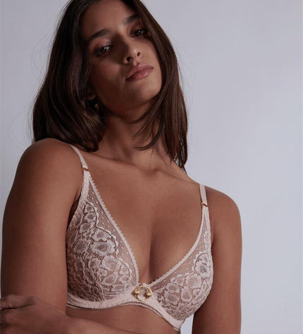 Aubade Triangel - BH ILLUSION FAUVE theblanc