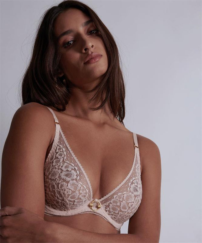 Aubade Triangel - BH ILLUSION FAUVE theblanc