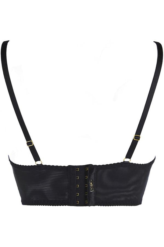 Axami schimmernder Halbkorsett-BH mit Bügel ohne Polsterung