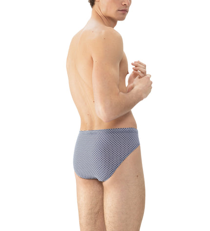 Mey Men Unterhose blue geo