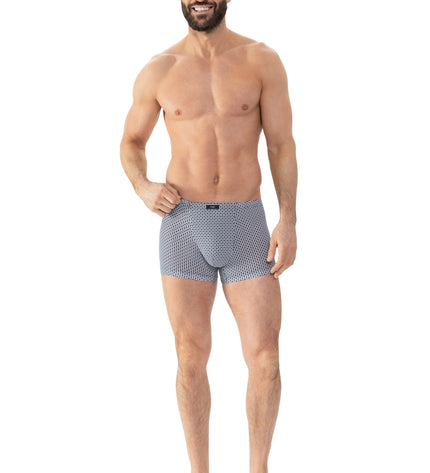 Mey Men Boxershorts blue geo