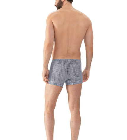 Mey Men Boxershorts blue geo