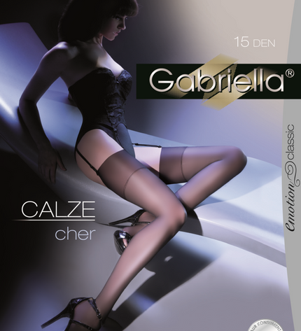 Strümpfe - Calze cher schwarz & beige