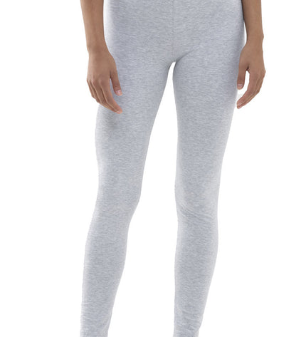Mey Leggings Cotton Pure lightgreymelange