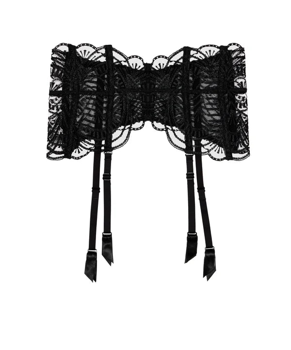 Aubade Strumpfhalter / Taillengürtel Vibes schwarz