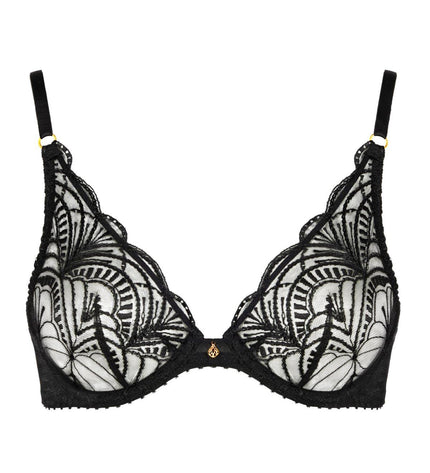 Aubade Triangel BH mit Bügel Vibes schwarz