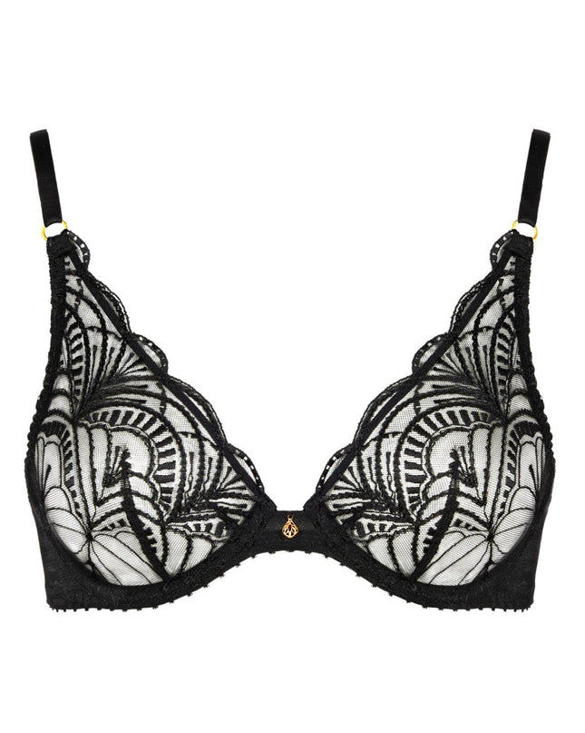 Aubade Triangel BH mit Bügel Vibes schwarz