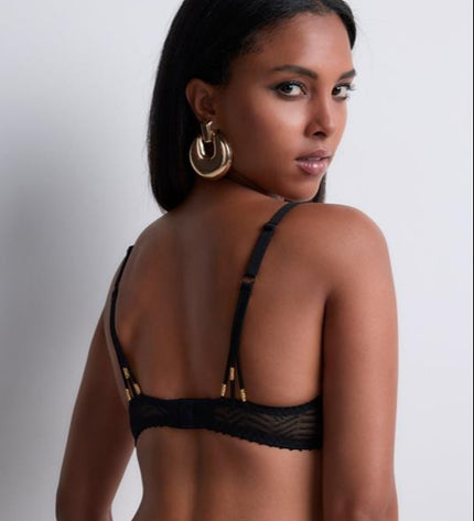 Aubade Triangel BH mit Bügel Vibes schwarz