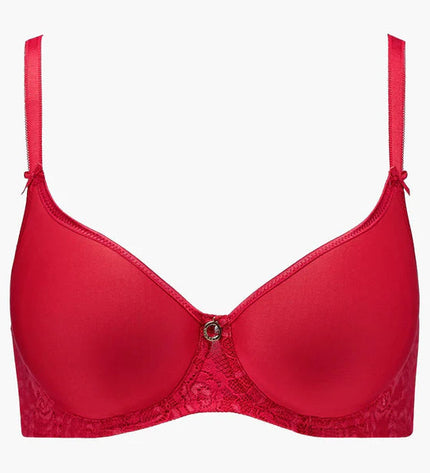 Aubade Spacer T-Shirt-BH Rosessence rot gala
