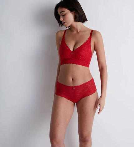 Aubade Triangel Komfort Bustier ohne Bügel Rosessence gala rot