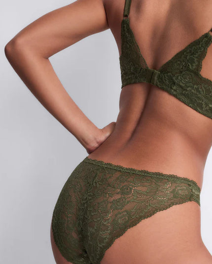 Aubade Italienischer Slip Rosessence moss