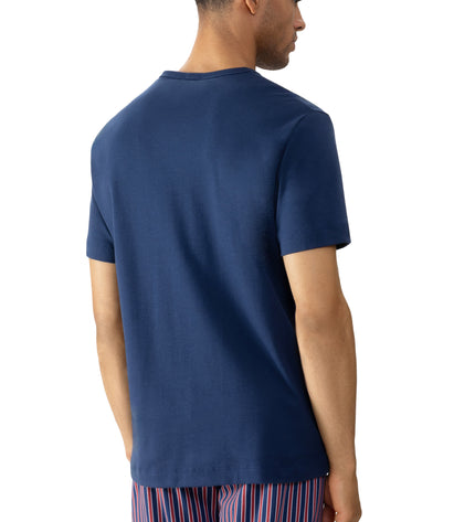 Mey Men Pyjama Oberteil kurzarm Solid Night