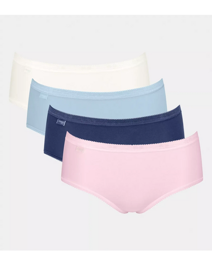 Sloggi Midi-Slip 4er Pack Basic+ Multiple Colours